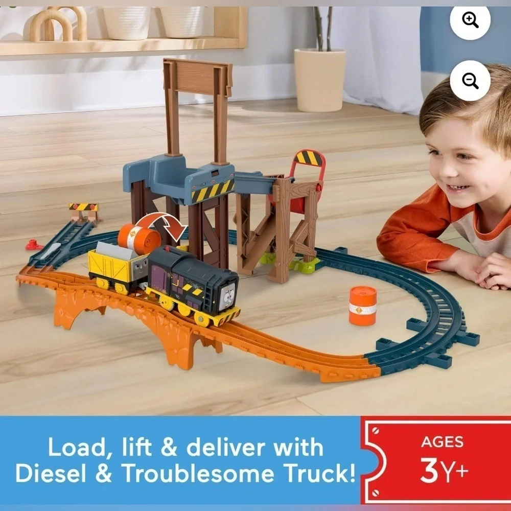 THOMAS & FRIENDS LOADS OF FUN 2 tracks kids 3+ NEW BOTH